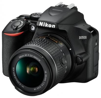 Фотоаппарат Nikon D3500 Black KIT <18-140mm P VR 24,7Mp, 3" LCD> NEW