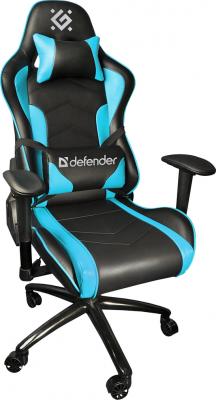 Игровое кресло Defender Interceptor CM-363 Голубой класс 4, 60 мм, макс 150 кг