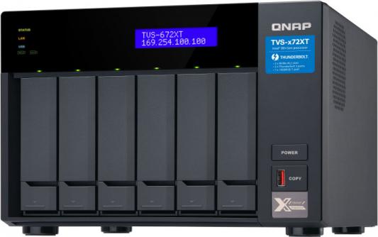 Сетевое хранилище QNAP TVS-672XT-i3-8G 6x2,5 / 3,5