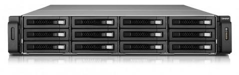 SMB QNAP REXP-1210U-RP Expansion unit with SAS interface, 12 HDD, rackmount, 2 PSU. W/o rail kit RAIL-A03-57