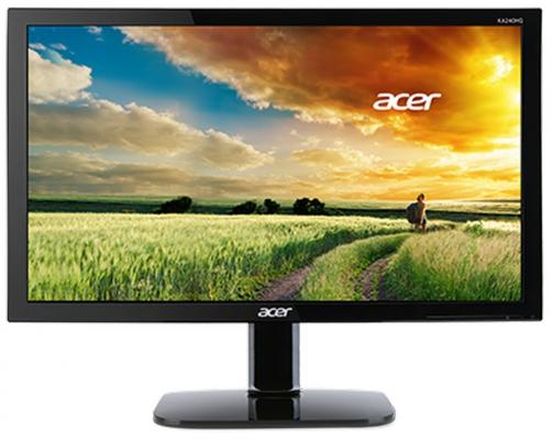 Монитор 24" Acer KA220HQEBD gl.Black 1920x1080, 5ms, 250 cd/m2, 100M:1, D-Sub, DVI (HDCP), HDMI, vesa
