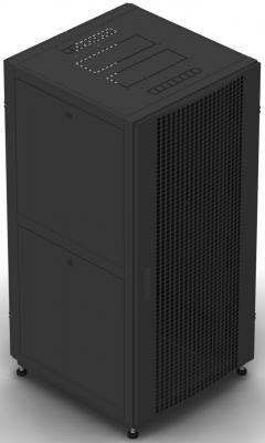 Шкаф 19" напольный 42U 800x1000, дверь перфорированная, черный, 4ч, NT BUSINESS2 MP42-810B