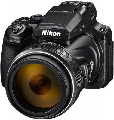 Фотоаппарат Nikon Coolpix P1000 Black <16.8Mp, 125x zoom, 3,2", SDXC, WiFi/NFC. 4K, GPS/ГЛОНАСС/QZSS>