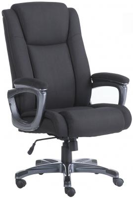 Кресло офисное BRABIX "Solid HD-005", нагрузка до 180 кг, ткань, черное
