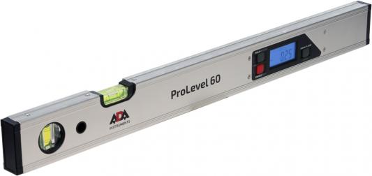 Уклономер ADA ProLevel 60  цифровой,точность±0.02град,60см,автоматическая калибровка,магниты,чехол
