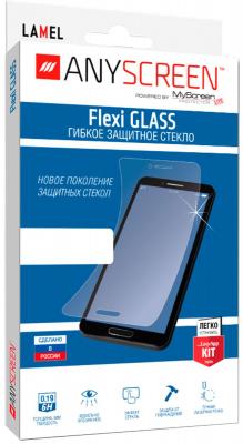 Пленка защитная lamel Гибкое защитное стекло Flexi GLASS для Samsung Galaxy J8 (2018), ANYSCREEN