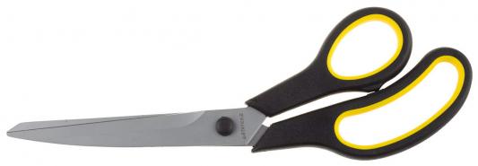 Ножницы STAYER MASTER 40466-24  хозяйственные изогнутые двухкомпонентные ручки 245мм