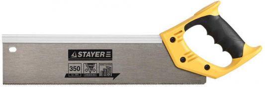 Ножовка STAYER 15365-35 COBRA 12  для стусла c усиленным обушком (пила) 350 мм, 12 TPI
