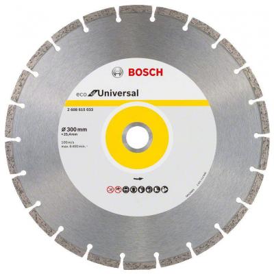 Алмазный диск BOSCH ECO Universal Ф300-25мм (2.608.615.033)  по бетону