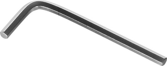 Ключ имбусовый ЗУБР 27453-5  хромованадиевая сталь, хромированное покрытие, 5мм