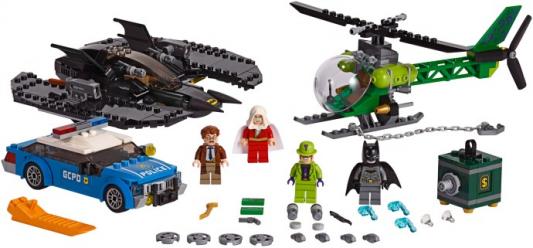Конструктор LEGO "Бэткрыло Бэтмена и ограбление Загадочника" 489 элементов