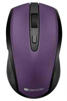 CANYON CNS-CMSW08V {2 in 1 Wireless optial mouse with 6 buttons, DPI 800/1200/1600, 2 mode(BT/ 2.4GHz), Violet}