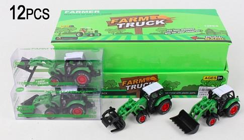 Игрушка best toys Трактор зеленый