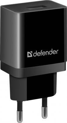 Сетевое зарядное устройство Defender UPC-13 USB 2.1A черный (83559 )