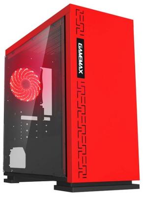 Корпус microATX GameMax H605 Без БП красный (H605 EXPEDITION RD)