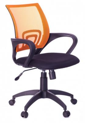 Кресло офисное Бюрократ CH-695K/OR/TW-11 чёрный оранжевый