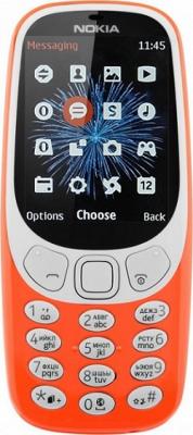 Телефон NOKIA 3310 Dual Sim красный (A00028102)