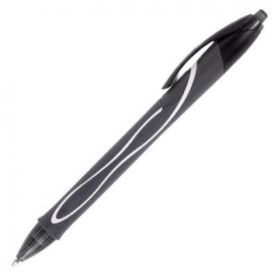 Ручка гелевая автоматическая BIC Gelocity Quick Dry черный 0.35 мм