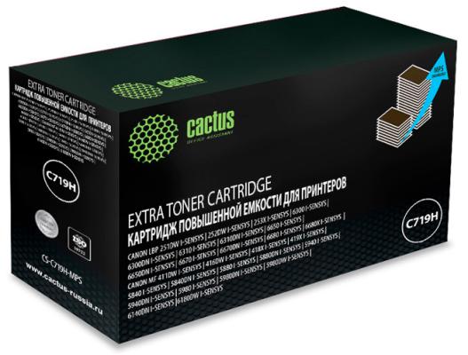 Тонер Картридж Cactus CS-C719H-MPS черный (8000стр.) для Canon MF5840dni-Sensys/MF5880dni; LBP6300i/6650i