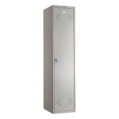 Шкаф металлический для одежды ПРАКТИК LS-11-40D, 2 отделения, 1830х418х500 мм, 24 кг, разборный