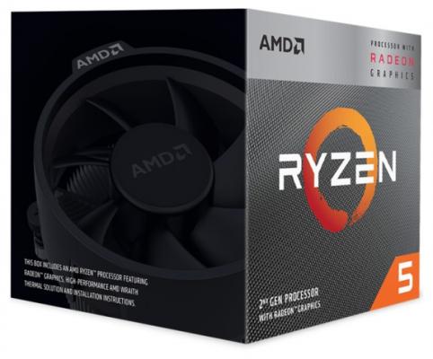 Процессор AMD Ryzen 5 3400G 3700 Мгц AMD AM4 BOX
