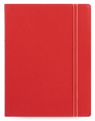 Тетрадь Filofax CLASSIC BRIGHT 115008 A5 PU 56л линейка съемные листы спираль двойная красный