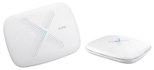Wi-Fi система Zyxel Multy X (WSQ50) + Multy Mini (WSQ20) 802.11abgnac 3000Mbps 2.4 ГГц 5 ГГц 4xLAN белый (WSQ50-EU0202F)
