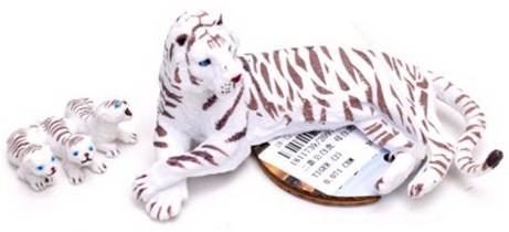 Набор Бенгальский тигр с детенышами, 2 шт., пакет