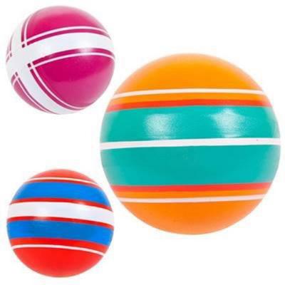 Мяч Чебоксарские мячи ПОЛОСАТИКИ цвет в ассортименте