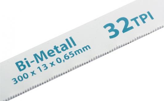 Полотна для ножовки по металлу, 300 мм, 32TPI, BiM, 2 шт.// Gross