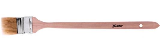 Кисть радиаторная 2", натуральная щетина, деревянная ручка// MTX