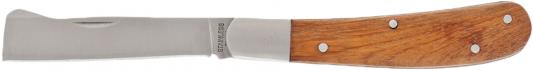 Нож садовый, 173 мм, складной, копулировочный, деревянная рукоятка// Palisad