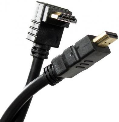 Кабель HDMI 5м VCOM Telecom CG523-5M круглый черный