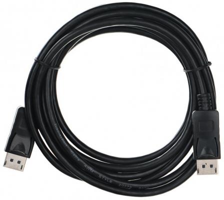 Кабель DisplayPort 3м TELECOM CG712-3M круглый черный