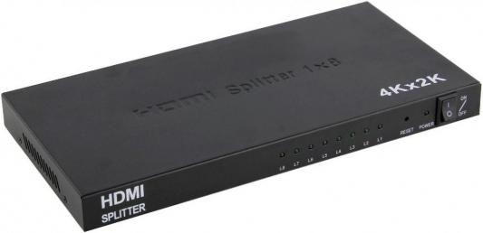 Разветвитель HDMI TELECOM TTS7010 круглый черный