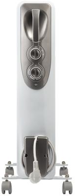 Масляный радиатор Zanussi ZOH/ES-09WN 2000 Вт термостат обогрев колеса для перемещения ручка для переноски белый