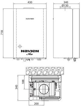 Газовый котёл Navien ACE-13AN 13 кВт (НС-1205518)