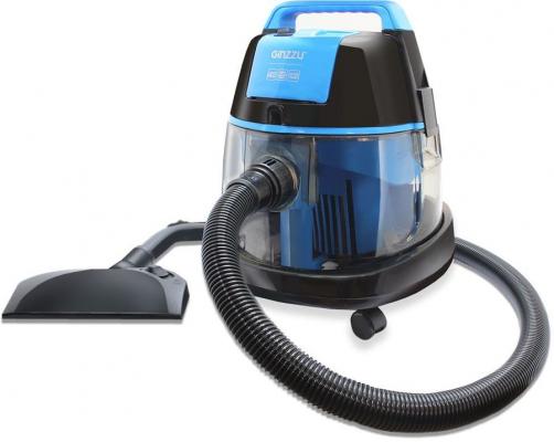 Пылесос Ginzzu VS521 с аквафильтром, 2100/390 Вт., синий