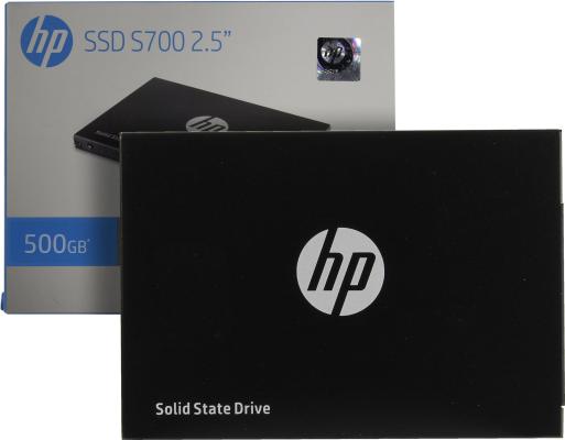 Твердотельный накопитель SSD 2.5" 500 Gb HP S700 Read 560Mb/s Write 515Mb/s 3D NAND TLC (2DP99AA)