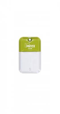 Флеш накопитель 32GB Mirex Arton, USB 2.0, Зеленый флеш накопитель 32gb mirex mario usb 2 0 зеленый