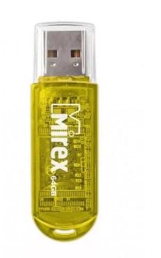 Флеш накопитель 64GB Mirex Elf, USB 2.0, Желтый