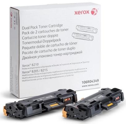 Тонер-картридж Xerox 24013 для XEROX B205/210/215 3000стр Черный 106R04349