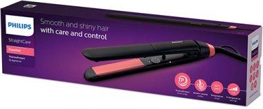 Выпрямитель для волос Philips BHS376/00 StraightCare Essential чёрный