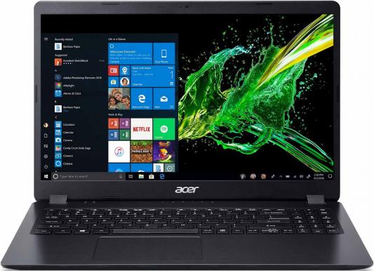 Ноутбук Acer Aspire 3 A315-54K 15.6" 1920x1080 Intel Core i3-7020U 128 Gb 4Gb Intel HD Graphics 620 черный Linux NX.HEEER.006