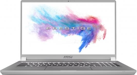 Ноутбук MSI P75 Creator 9SE-1011RU Core i7 9750H/16Gb/SSD512Gb/nVidia GeForce RTX 2060 6Gb/17.3"/IPS/FHD (1920x1080)/Windows 10/grey/WiFi/BT/Cam