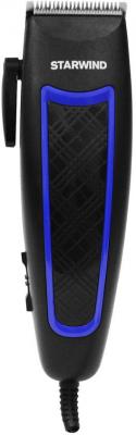 Машинка для стрижки волос StarWind SBC1710 чёрный синий