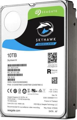 Жесткий диск 3.5" 10 Tb 7200rpm 256Mb cache Seagate SkyHawkAI SATA III 6 Gb/s (ST10000VE0008)
