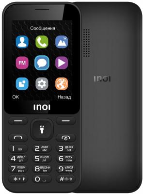 Мобильный телефон Inoi 239 черный 2.4" 64 Мб Bluetooth