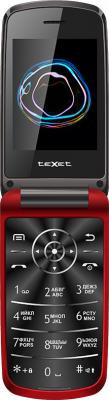 Мобильный телефон Texet TM-414 красный 2.8" Bluetooth