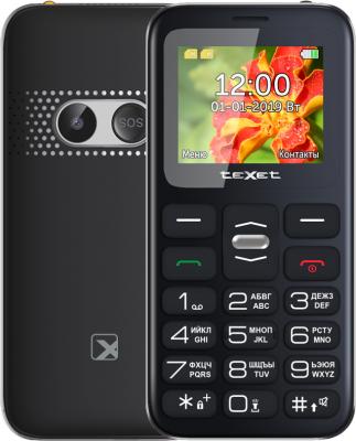 Мобильный телефон Texet TM-B209 черный 1.77"